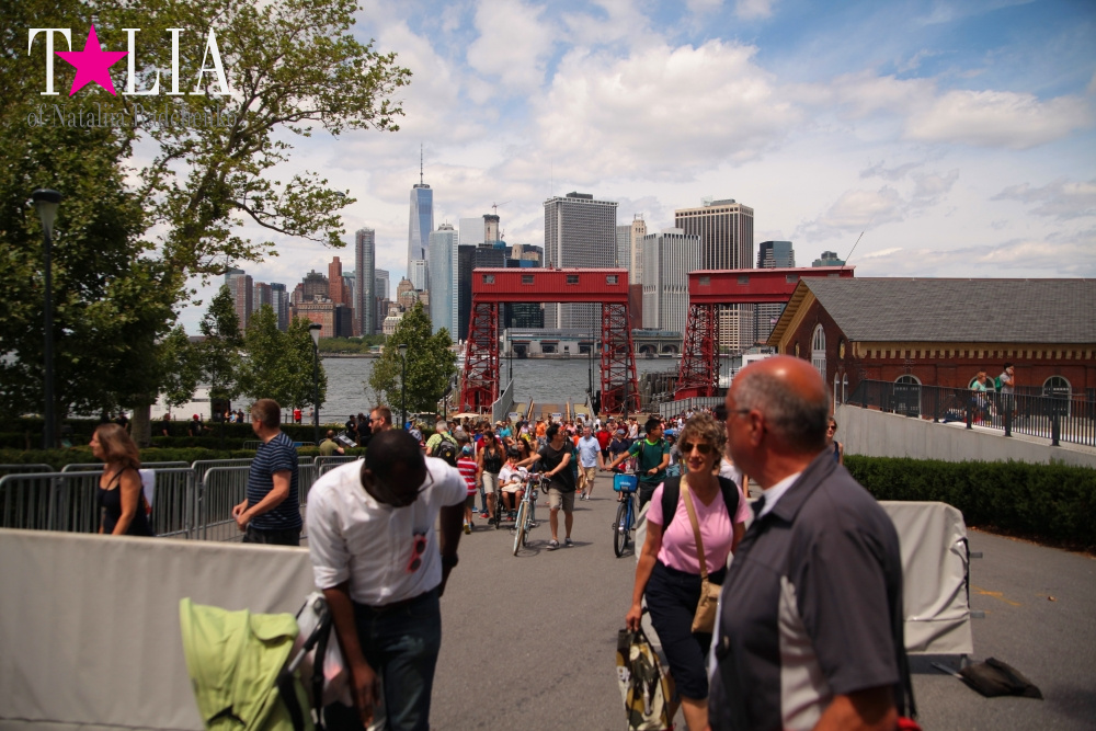 Отдых на Гувернер Айленде (Governors Island). Лучший скайлайн Нью-Йорка
